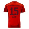 Virallinen Fanipaita FC Bayern München Eric Dier 15 Kotipelipaita 2024-25 - Miesten